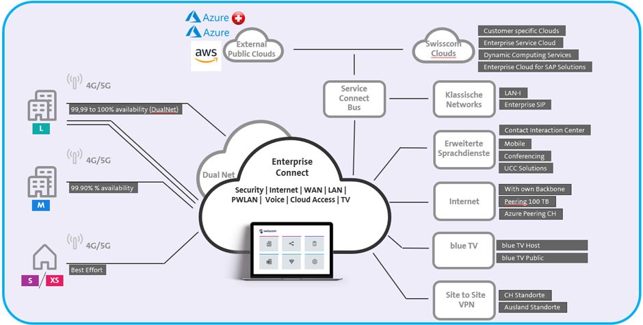Enterprise Cloud Connectivity graphic