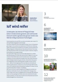Screenshot vom IoT-Magazin 2022: Internet of Things im Einsatz