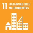 Button "Nachhaltige Städte und Gemeinden"